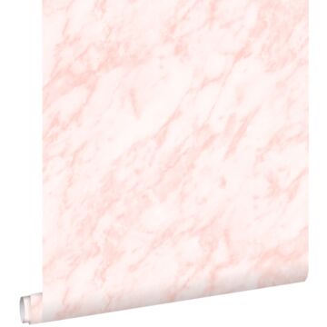 tapet marmor milt rosa